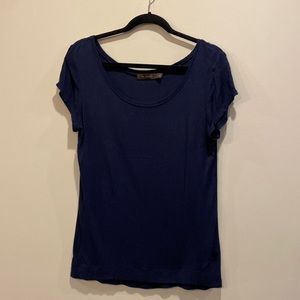 The Limited Navy Blue scoop neck shirt